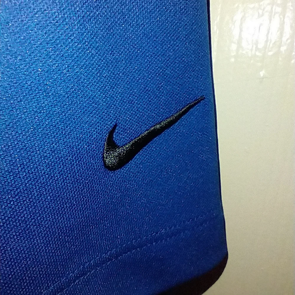 NWT Nike Blue Short Sleeve Polo Shirt Men's sz XXL
